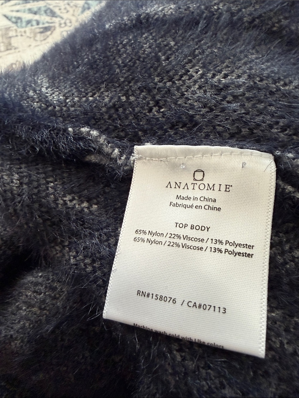 Anatomie Zendaya Python 3D Knit Long Line Duster 2 -4 Oversized - Picture 5 of 5